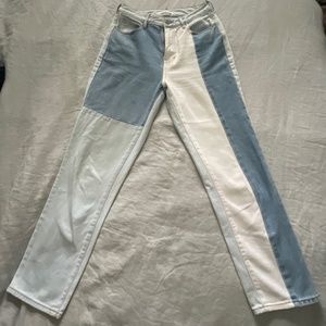 PAC Sun paneled Mom jeans